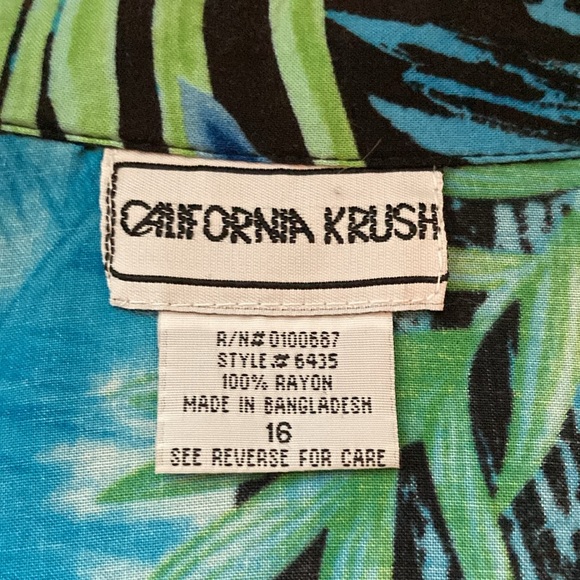 California Krush sleeveless button down dress - Picture 5 of 7